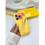 Жовтий чохол Rhode Lemontini з вбудованим бальзамом для губ — iPhone 17 Pro Max
